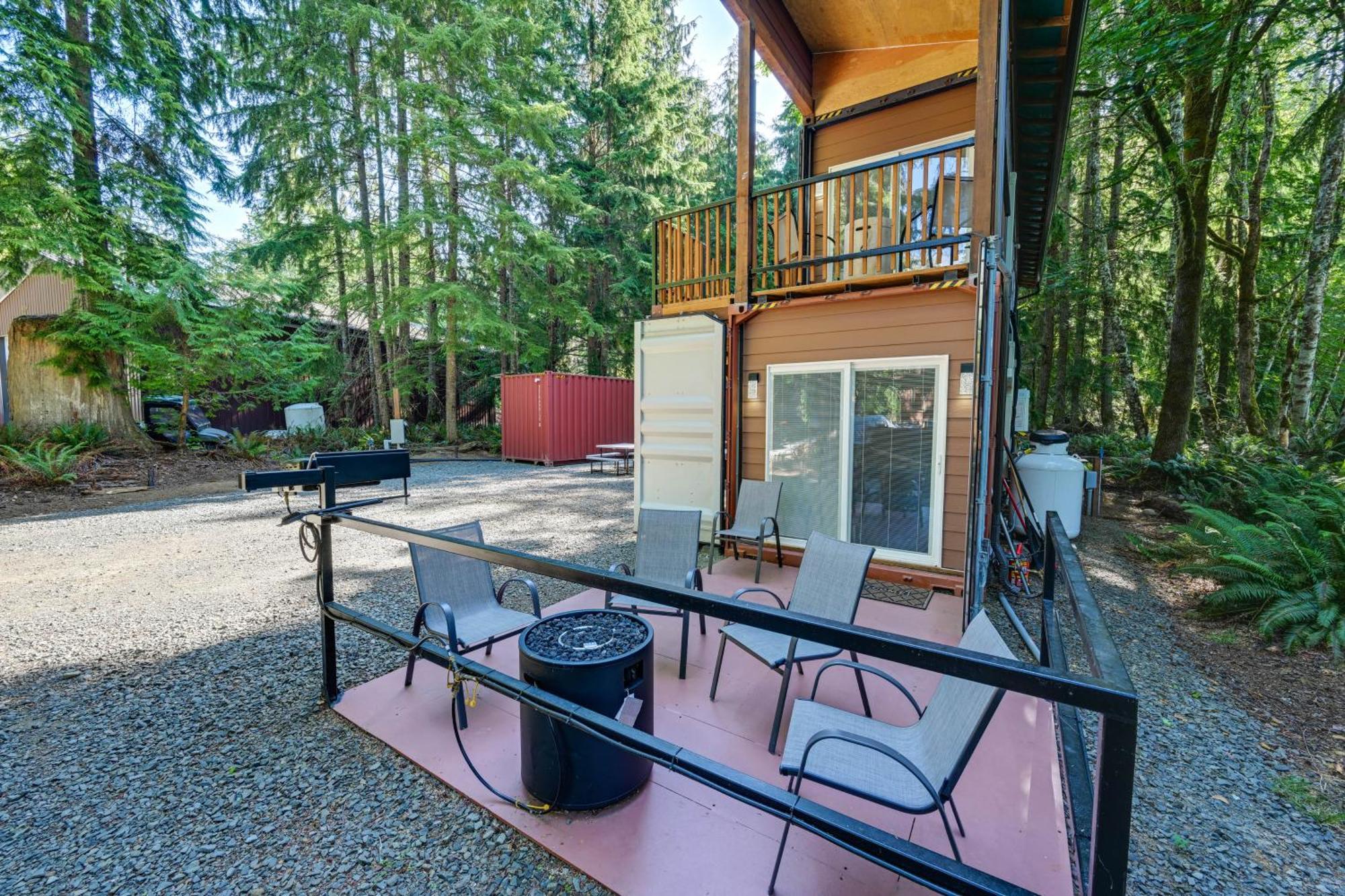 Buckley Unique Container Studio With Deck And Fire Pit! מראה חיצוני תמונה