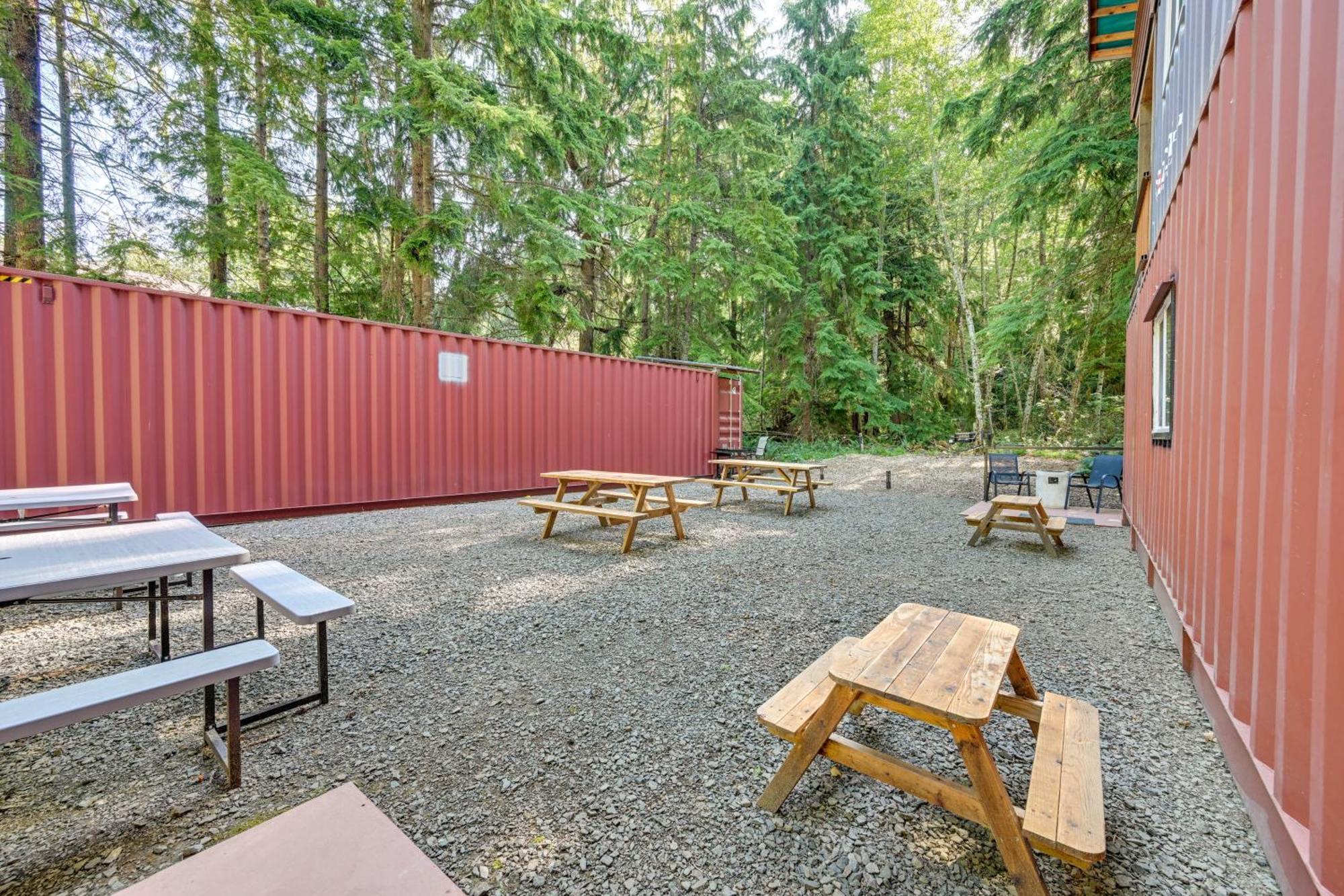 Buckley Unique Container Studio With Deck And Fire Pit! מראה חיצוני תמונה